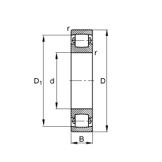 ΝLS 20238-MB, (j) DIN 635-1 ˜ʵҪߴ