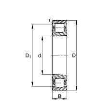 ΝLS 20318-K-MB-C3, (j) DIN 635-1 (bio)(zhn)Ҫߴ, FF 1:12