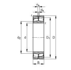 {(dio)ĝLS 23224-E1A-M, (j) DIN 635-2 ˜ʵҪߴ