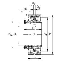 {(dio)ĝLS 231/560-K-MB + H31/560, (j) DIN 635-2 (bio)(zhn)Ҫߴ, F׺;o