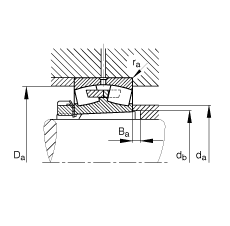 {(dio)ĝLS 22344-K-MB + H2344X, (j) DIN 635-2 ˜ʵҪߴ, F׺;o