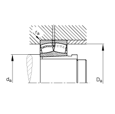 {(dio)ĝLS 22316-E1-K + AHX2316, (j) DIN 635-2 ˜ʵҪߴ, F׺ж